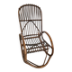 Rohé Noordwolde bent wicker / rattan rocking chair