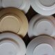 6 mismatched flat plates Marsac Canebière Fontanges Digoin Sarreguemines