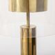In wood and lucite France 1970 s desk lamp