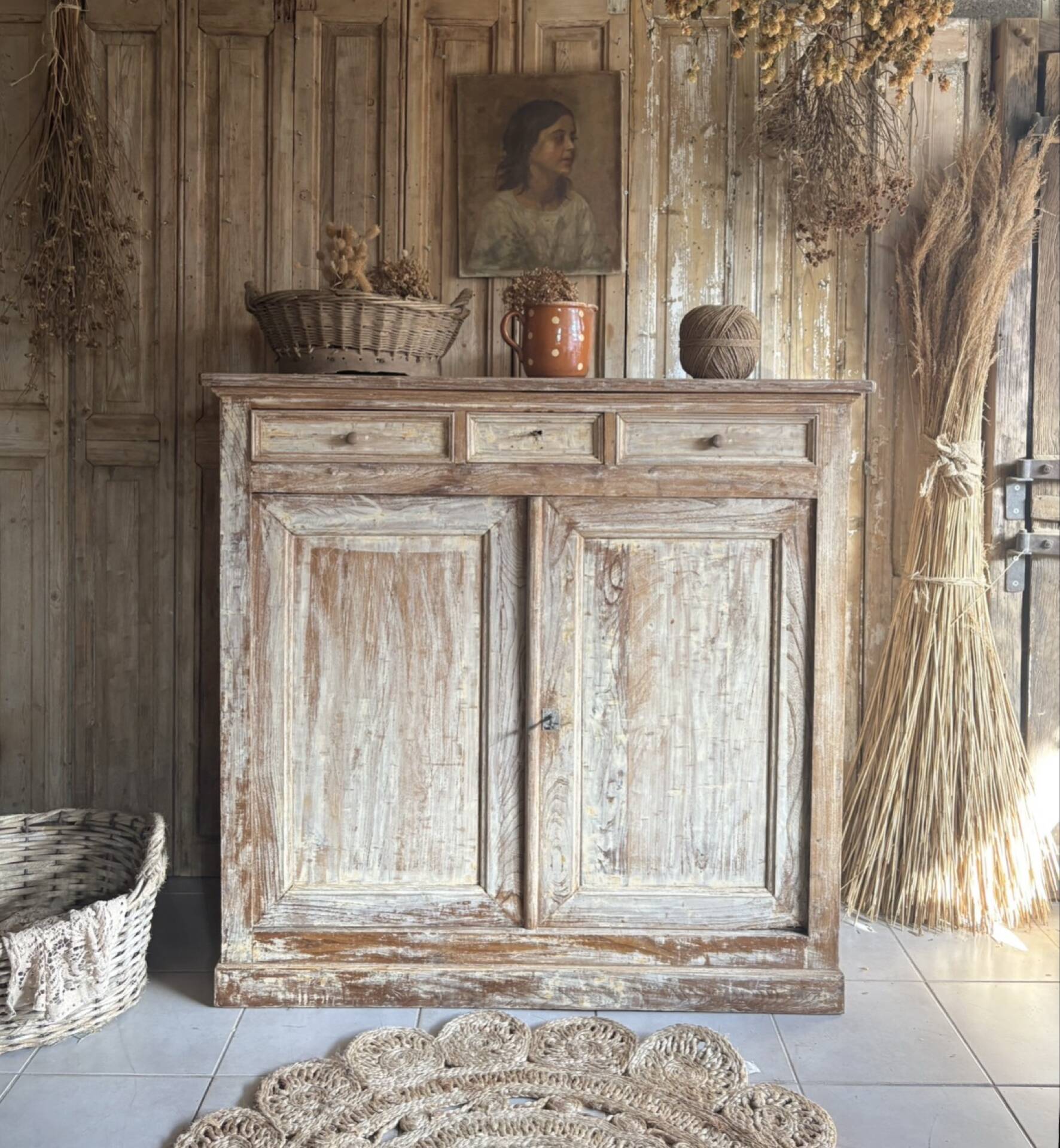 Old Parisian sideboard