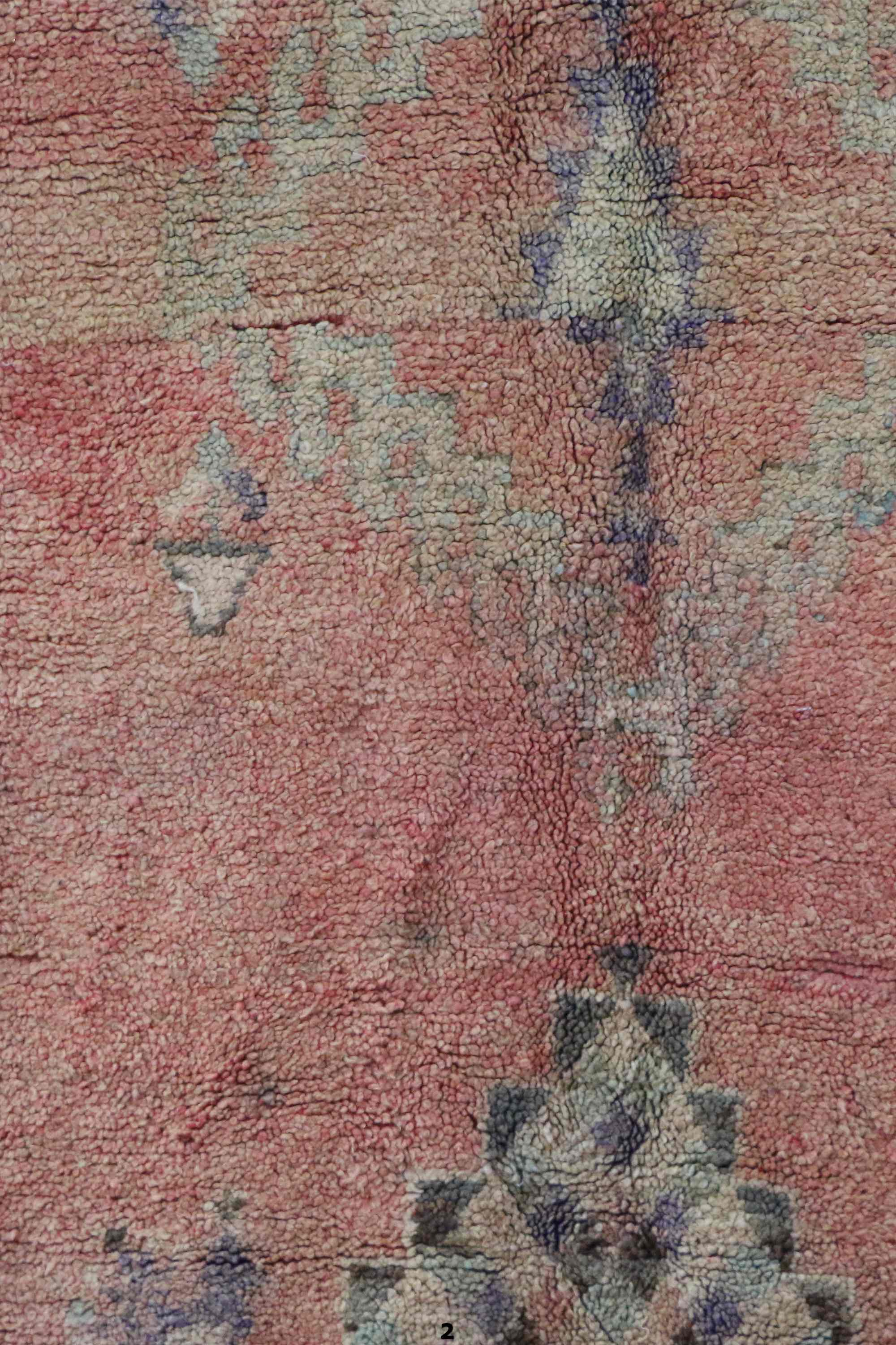 Moroccan carpet Powder pink - 189 x 322 cm