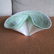 Vase vintage en opaline très original