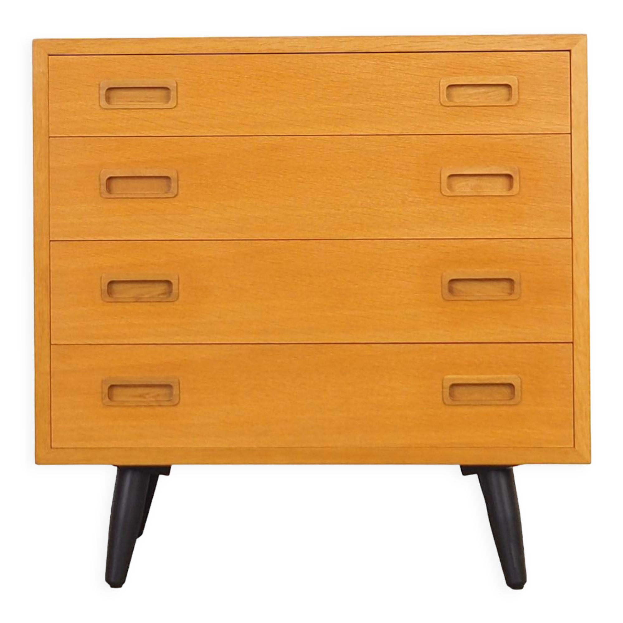Ash chest of drawers, Danish design, 1970s, manufacture: Hundevad