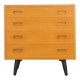 Ash chest of drawers, Danish design, 1970s, manufacture: Hundevad