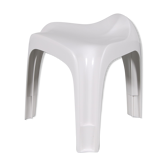 2000s White “Casalino” stool by Alexander Begge for Casala, Germany