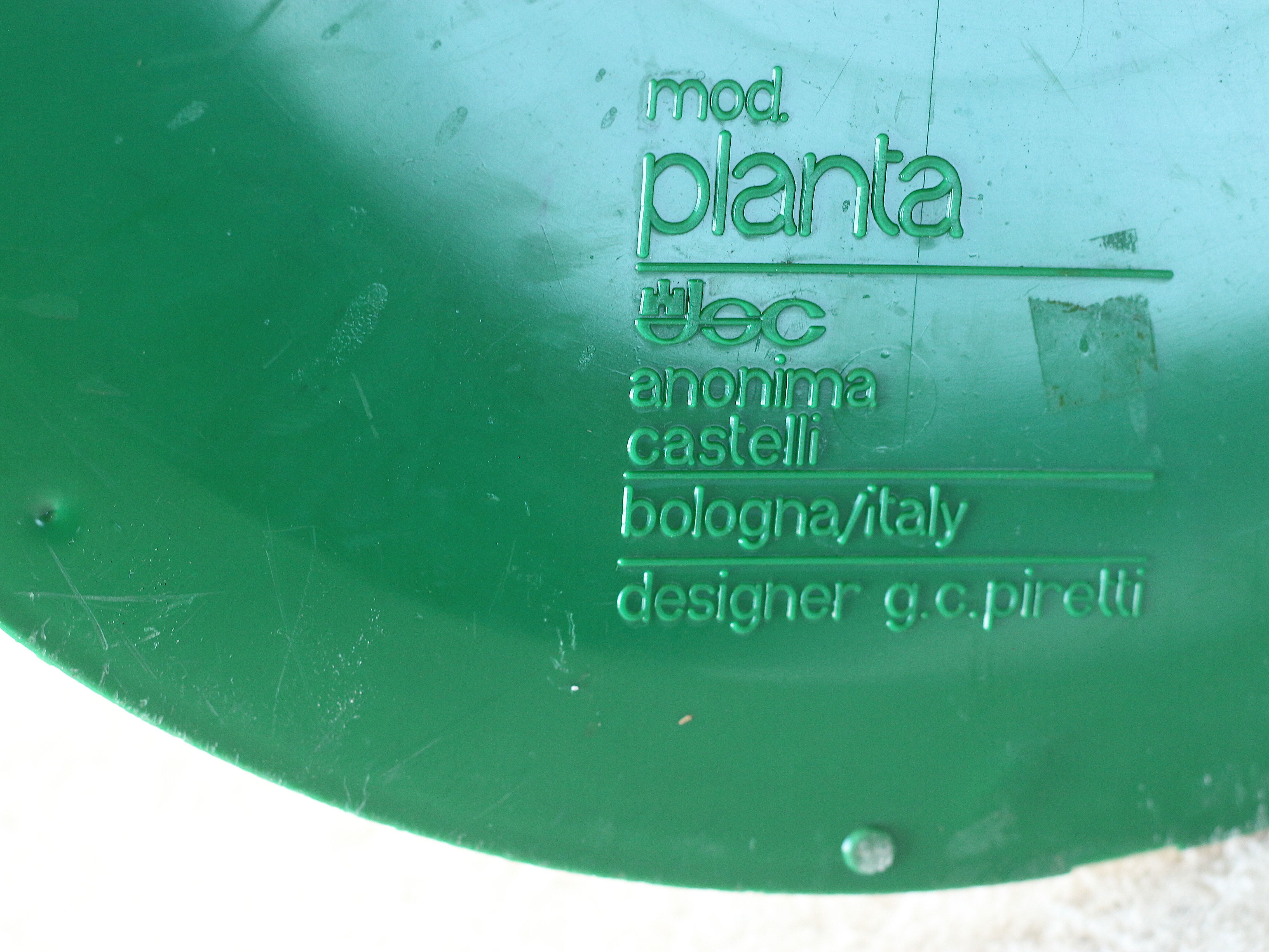 Space age coat hanger by Giancarlo Piretti for Castelli 1970