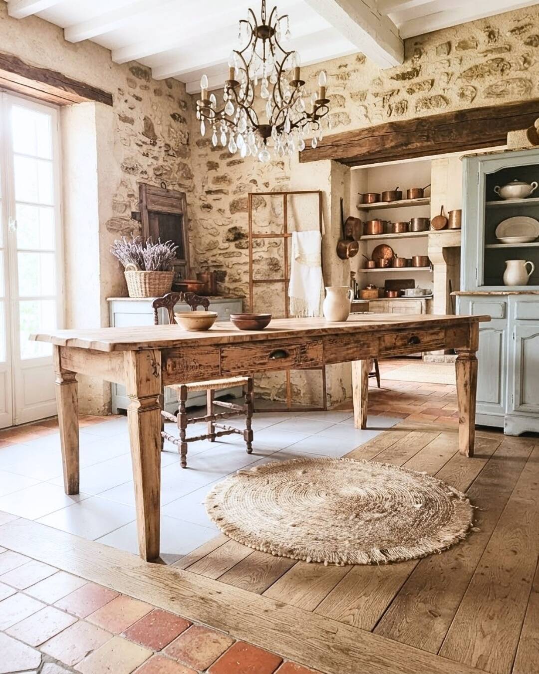 Table de ferme 2m10