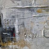 Abstract painting table