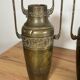 Brass amphora vases