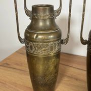 Vases amphores laiton