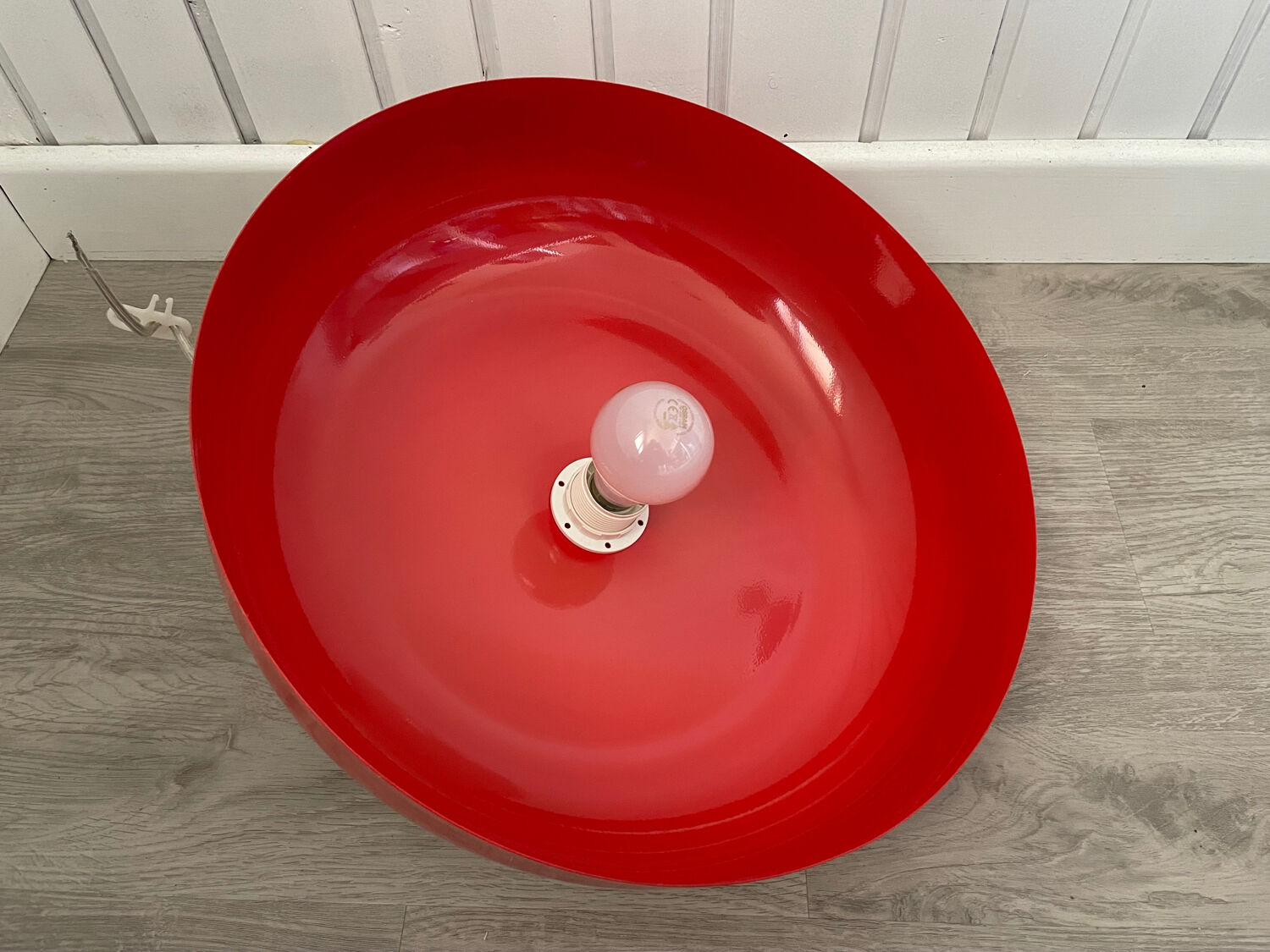 Red Industrial Suspension