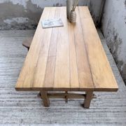 Table mobilier montagne 1950 hêtre massif