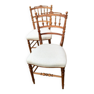 Old Napoleon III style chairs remade