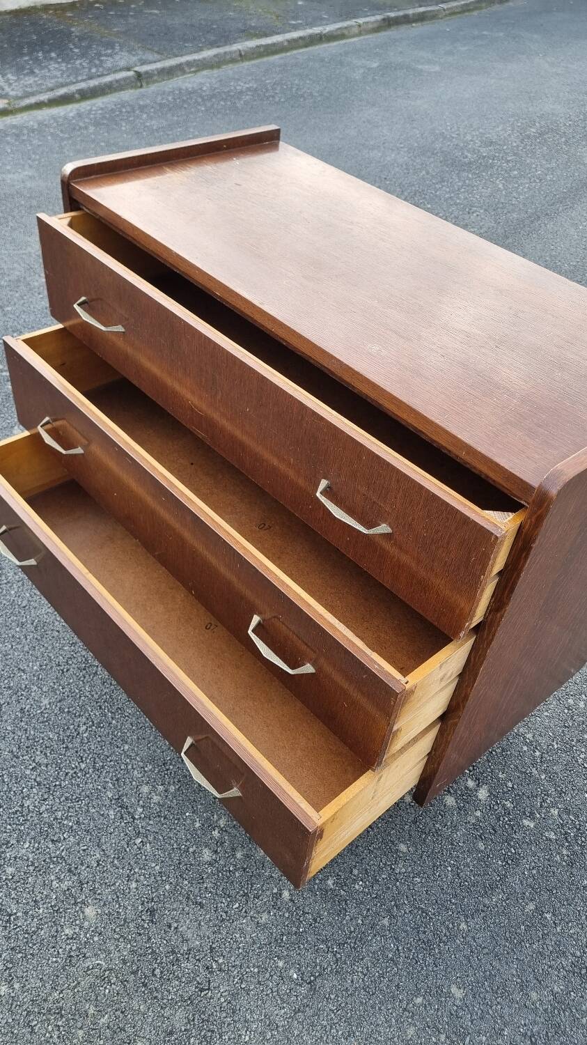 Vintage 3-drawer chest of drawers