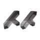 2 x Magazine holder Helit design Walter Zweischegg 70s