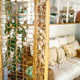 Rattan screen from the 1950s