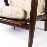 Fauteuil en chêne Hans J. Wegner fabriqué par Getama 60