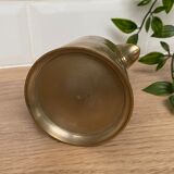 Small brass pitcher