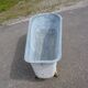 Zinc bathtub
