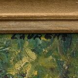 Painting “The Market” by Laurens – Early 20th century