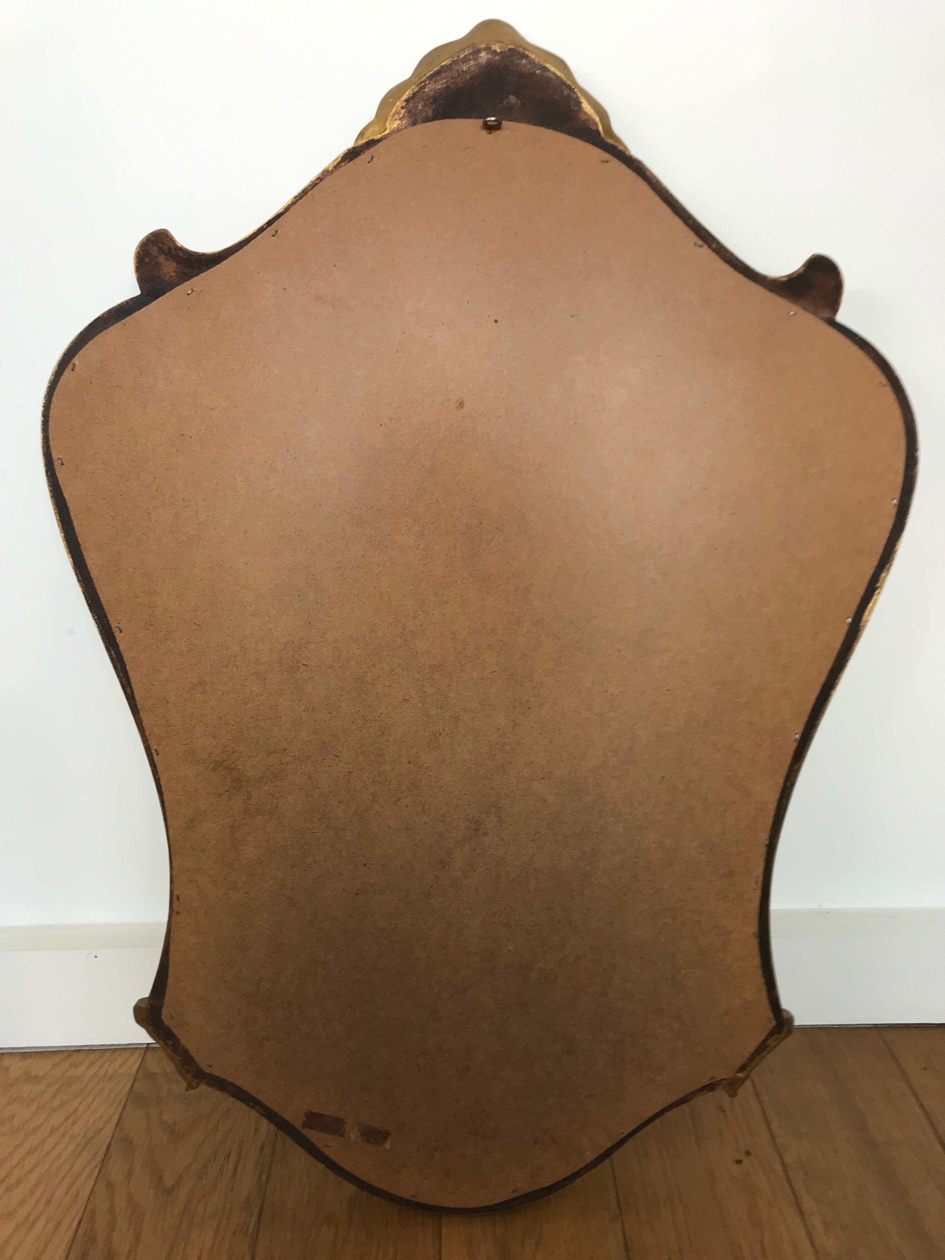 Classic mirror gilded 70 x 50 cm