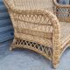 Rattan and wicker sofa 1960