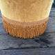 Velvet pouf