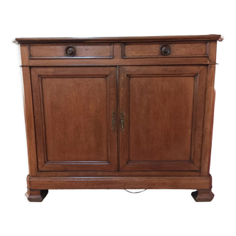 Low wooden sideboard