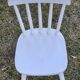 Vintage 1970s children's chair painted wood