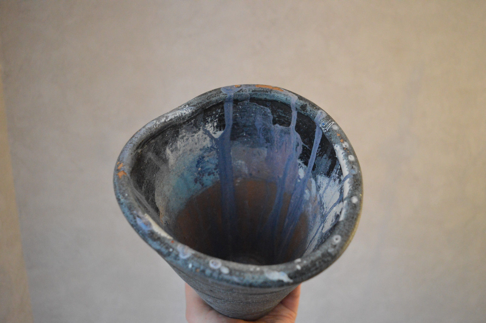 Planter scarred décor