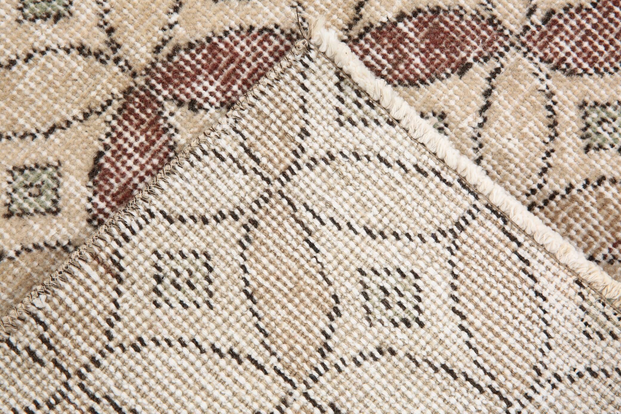 2x9 Soft Pastel Beige Turkish Runner Rug, 54x276Cm FREE SHIPPING