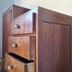 Armoire asymétrique - commode 4 tiroirs
