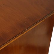 Vintage Chest of Drawers Burton Reproductions Burl Wood Veneer 116cm