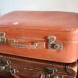 Set of 3 vintage suitcases