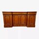 English sideboard from the Napoleon III period in blond mahogany circa 1850