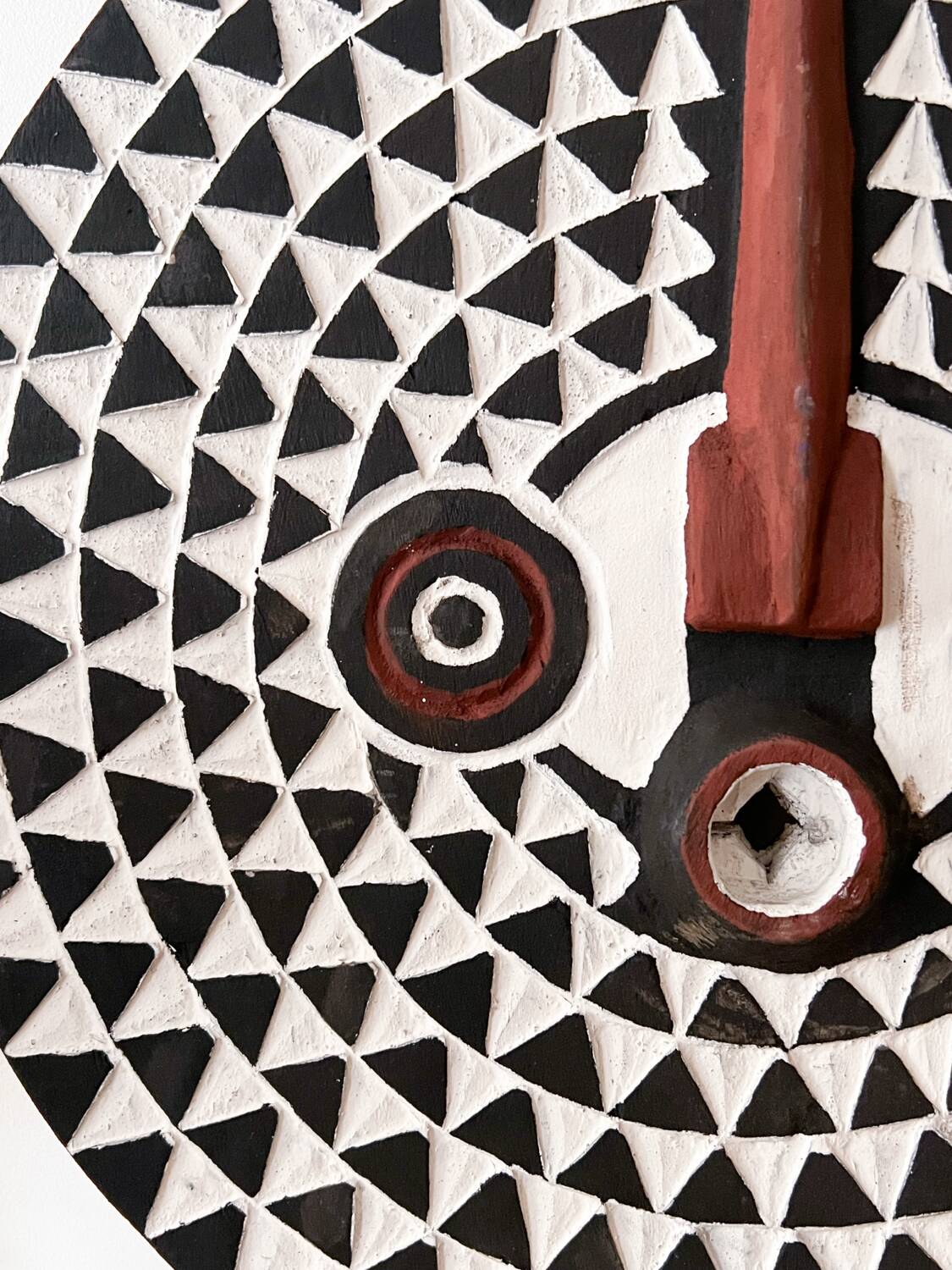 Wooden sun mask (Burkina Faso)