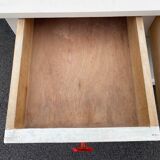 Moulded white sideboard