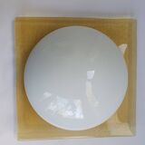 Large Murano glass wall or ceiling light from the 70s