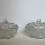 Pair of vintage sugar bowls