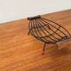 Mid-Century String Fruit Bowl with Teak Handle, 1960s