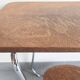 Vintage 1950s pedestal side table