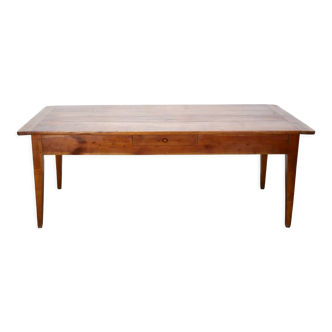 Table à manger de ferme vintage en bois