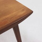 Extendable Teak Dining Table by Louis van Teeffelen for WeBe 1950s