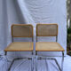 2 chaises B32 Marcel Breuer