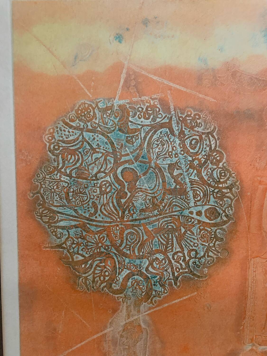 Shoichi HASEGAWA - A Tree - Lithograph - Signed - Numbered - Framed