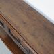 Antique Spanish Rustic Chestnut Side Table/Console, 18th Century