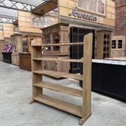 1950s oak shelf