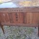 Louis XV style chest of drawers with red marble top (circa 1900)