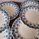 6 plates in earthenware iron by LG