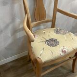 Vintage airbrushed Directory armchair